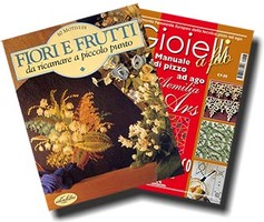 Fiori e frutti da ricamare… + Aemilia Ars geometrico