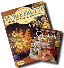 Fiori e frutti da ricamare… + Tagliacuci &…ricama